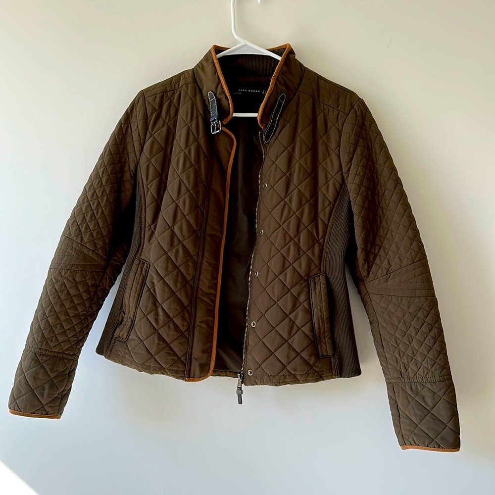 Zara light puffer jacket